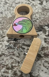 New Collectible Godzilla Sniffing Wine Corkscrew Magnetic Shut Decorative Opener - Picture 1 of 6