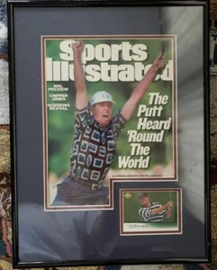 FRAMED RC & Justin Leonard Golf USA Ryder Cup Sports Illustrated 10/4/99! - Picture 1 of 3
