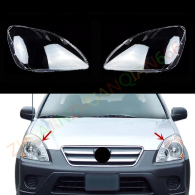 Par de faros transparentes para Honda CR-V 2005-2006 + pegamento sellador Foto 1 de 4