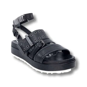 Free People x Mjus P08001 Sandalen schwarz Leder - Bild 1 von 12