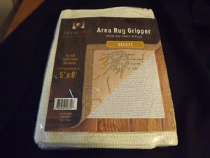new DELUXE AREA RUG GRIPPER 5'x8' NON SLIP by HOME LEGEND 2 AVAILABLE NIP - Picture 1 of 6