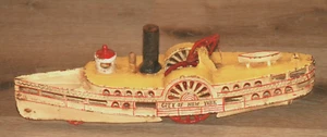 Wilkins City of New York Paddle Wheel Steamboat Measuring 15", Working Condition - Picture 1 of 12