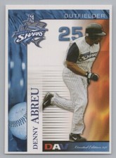Denny Abreu 2007 DAV Camden Riversharks Atlantic League Baseball Card