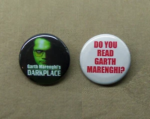 Garth Marenghi's Darkplace & Do You Read Garth Marenghi? Botones de terror de 1,25" - Imagen 1 de 3