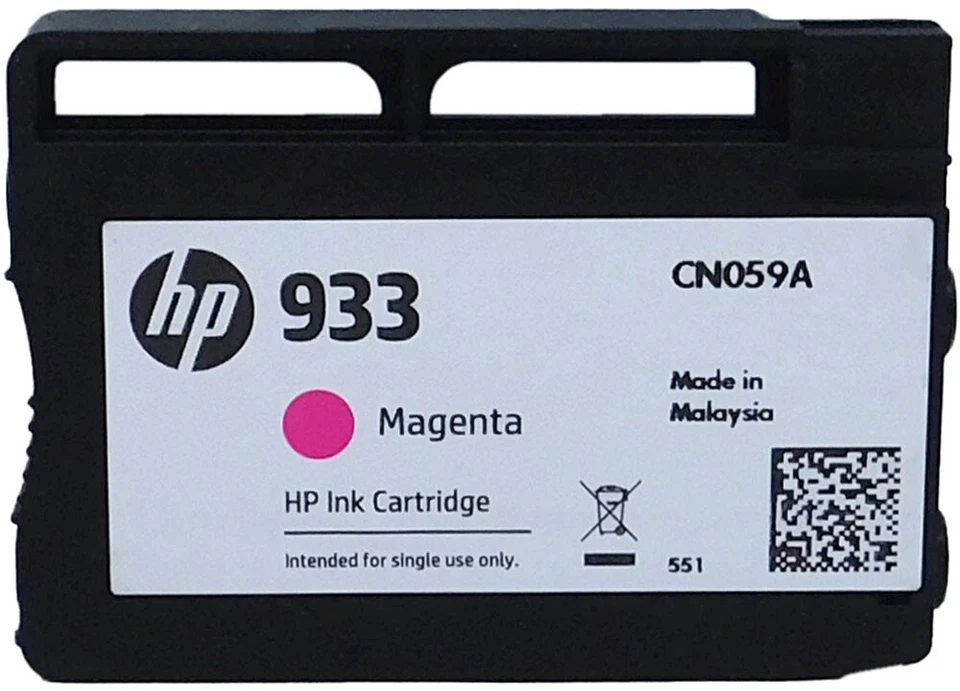NUEVO HP #933 Cartucho de tinta magenta GENUINO Foto 1 de 1