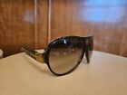 Ladies Mens Gucci Brown Gold  Sunglasses Gg1580/s Genuine  Vintage Small