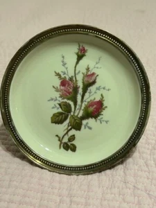 Rosenthal Moss Rose Sterling Plate 5.2".-E315 - Picture 1 of 3