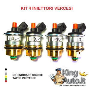 KIT 4 INIETTORI GPL VERCESI IMPIANTO LANDI RENZO EURO 5 FIAT LANCIA ALFA ROMEO - Imagen 1 de 1