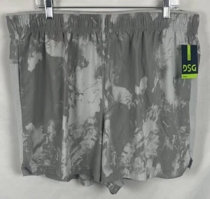 DSG Mens Stride Running Shorts Swirl Tiptoe Size 2XL 5" Inseam Athletic Fit - Picture 1 of 3