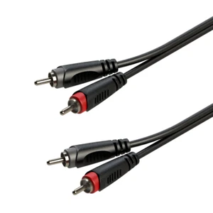 Professional Dual RCA Male To Dual RCA Male Stereo L/R Audio Cable - SHIPS FAST! - Picture 1 of 1