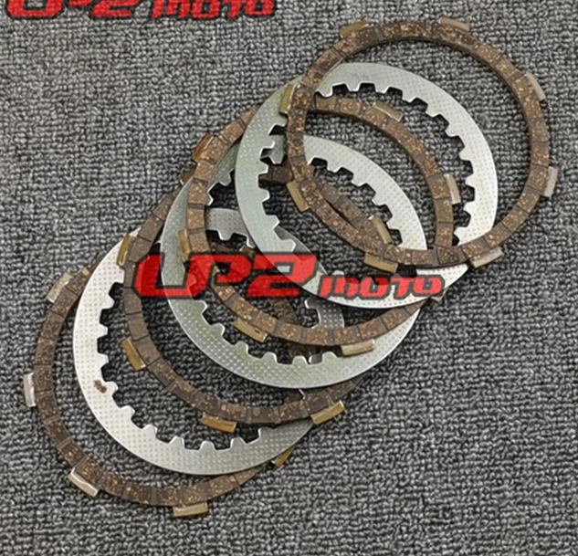 Clutch Friction Plates Discs Fits Yamaha YB100 1987 L5 L5T L5TA 1969-1970 - Imagem 1 de 1