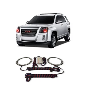 Bright Red Angel Eye Headlight Halo kit for GMC Terrain 10-16 - Imagen 1 de 2