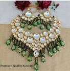 Tanjore Kundan Necklace Set Gold Plated Bridal Jewelry Set Indian Bollywood New