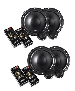 4x Cerwin Vega XED650C 6.5-Inch 600 Watts Total 2-Way Component Speaker System - Picture 1 of 6