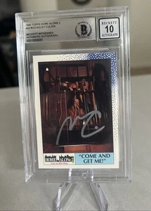 Macaulay Culkin signed encapsulated Card Beckett BAS cert slabbed 1992 Topps #49 - Picture 1 of 3