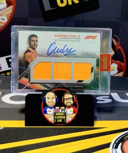 Andrea Stella 04/10 Auto Triple Relic - Topps F1 Dynasty 2023 - Picture 1 of 1