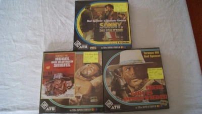 Super 8 Filme 3x Bud Spencer Sonny das Schlitzohr 2 Teile Hügel der ...... - Bild 1 von 4