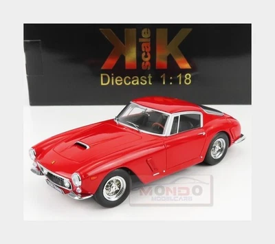 1:18 KK SCALE Ferrari 250 Swb Passo Corto 1961 Red KKDC180761 MMC - Image 1 of 4
