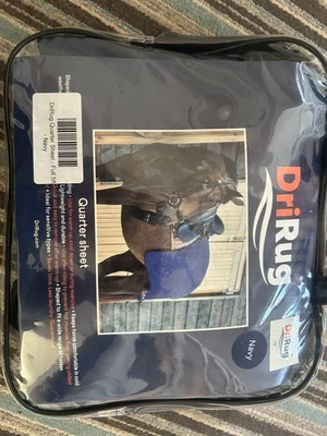 DriRug Quarter Sheet Navy 5’0 Riding Blanket - Image 1 of 4