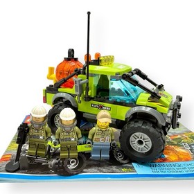 Lego City: Volcano Exploration Truck (60121) with Manual & Extra Minifigure