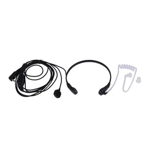 Throat Microphone Vibration Headset Earpiece for Two Way Radio Uv-5R Uv-823104 - Zdjęcie 1 z 8