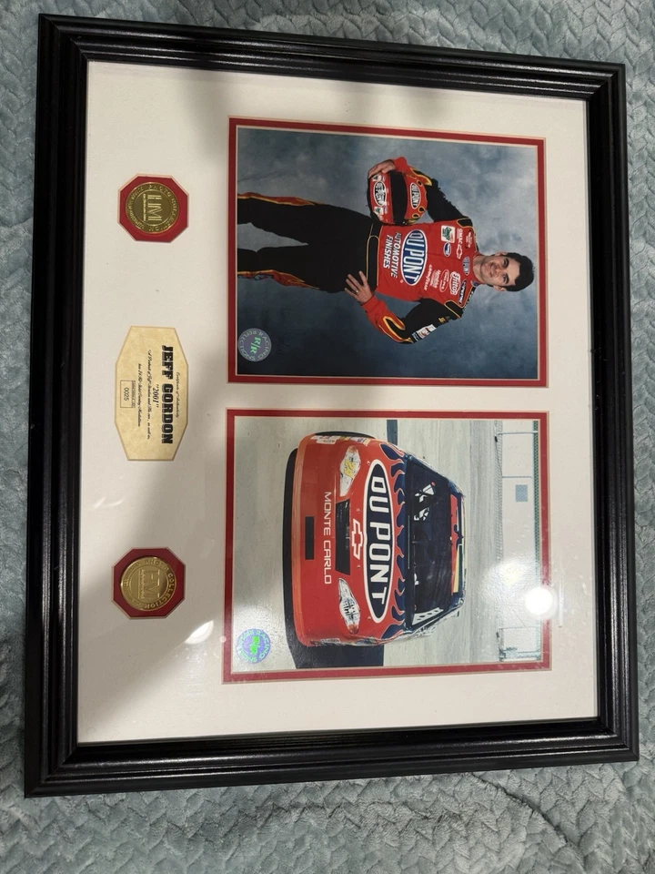 Placa Jeff Gordon NASCAR 2001 edición limitada 25/1024 Foto 1 de 4
