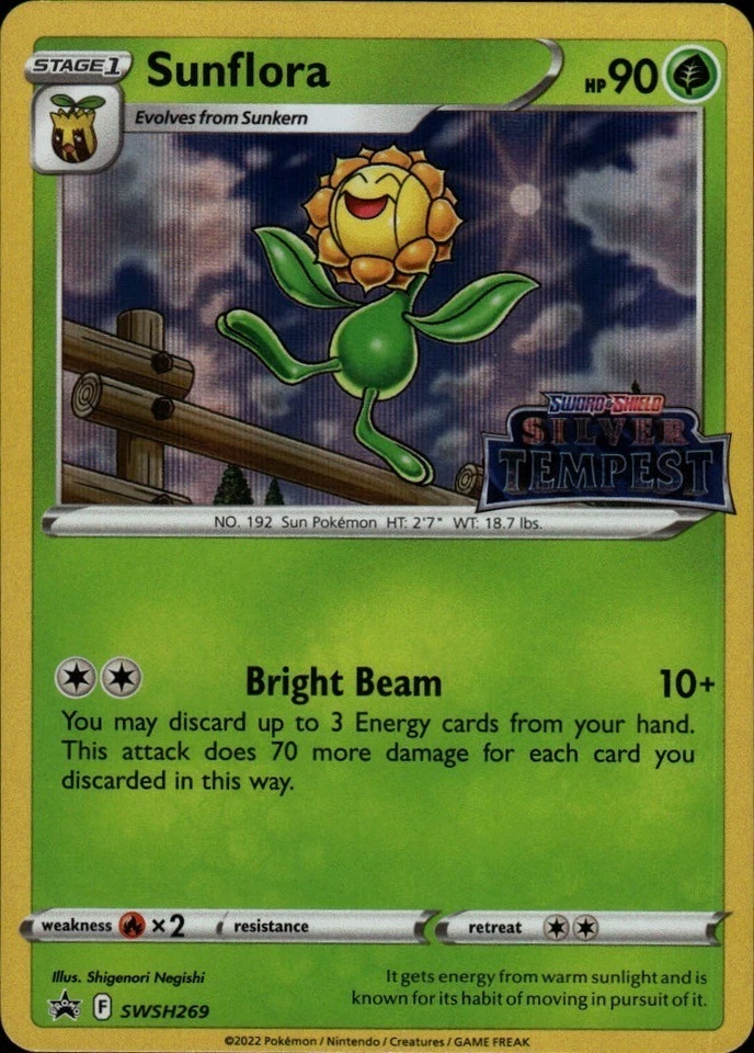 Sunflora - SWSH269 (Prerelease) Promo SWSH: Sword & Shield Promo Cards - Image 1 of 2