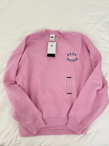 Nike SB Born X Raised Rocker Rosa Cuello Redondo SUDADERA PEQUEÑA NUEVA CON ETIQUETAS RARA - Imagen 1 de 9