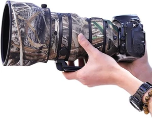 Waterproof for Nikon 200mm F2G ED VR Lens Camouflage Cover-Reed - Picture 1 of 4