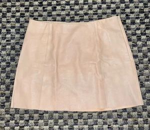 T Alexander Wang Large 100% Lambskin Mini Skirt - Bild 1 von 3