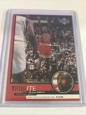 1998-99 Upper Deck Tribute to Michael Jordan - Michael Jordan #30 - Image 1 of 2