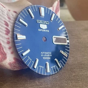 Original Seiko [blau & silber] Zifferblatt Take Off aus Made in Japan SNZH53 7S36 - Bild 1 von 7
