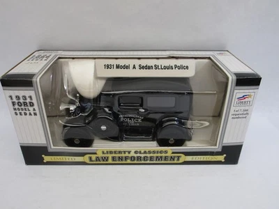 Liberty Classics Law Enforcement Diecast 1931 Model A Sedan St Louis Police - Image 1 of 3