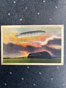 AK Goodyear Zepplin Corp’s Factory And Dock Akron, Oh 1941 - Bild 1 von 2