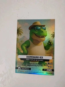 Boomerauro Rex 100/150 -Special Promo - Skifidol Italian Brainrot -New- Rara - Foto 1 di 2