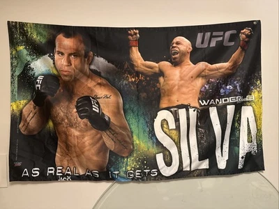 Bandera UFC Wanderlei Silva "As Real As It Gets" 60" x 36" OneSided 2010 Foto 1 de 3