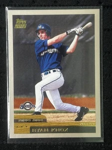 Ryan Knox  2000 Topps Traded #T72 - Milwaukee Brewers - Picture 1 of 2