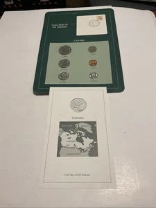 Coin Sets of All Nations Canada, With Card 1984 #2 - Picture 1 of 18