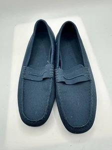Mocassini Rothy's The Driving scarpe slip on in maglia blu navy da uomo taglia 12,5 - Foto 1 di 8