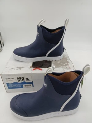 Xtratuf Wheelhouse Zapatos Para Hombres Talla 9 Azul Marino Impermeable Antideslizante Botas de Cubierta Foto 1 de 4