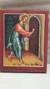 Behold, I Stand at the Doof and Knock Icon ICA120 (C) - Picture 1 of 7