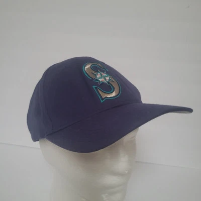 Vintage Starter The Right Hat ~ Seattle Mariners Adjustable Strapback Cap ~ Blue - Image 1 of 4