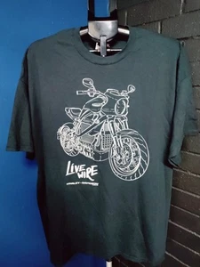 Harley Davidson Men's T Shirt Size 2XL New Without Tags. Live Wire  - Picture 1 of 4
