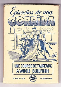 Episodios De Una Corrida Course de taureaux A whole bull-fight TUSER 20 cartes - Picture 1 of 1