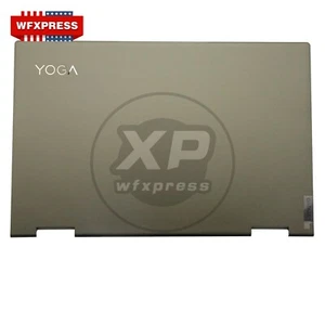 New Lenovo Yoga 7-14ITL5 82BH 7-14ACN6 LCD Back Cover Moss Green 5CB1A08844 US - Picture 1 of 5