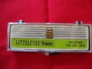 picofuse 255015 15A 32V LITTELFUSE FAST ACTING PACK OF 5 - Picture 1 of 5