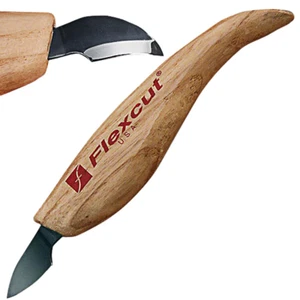 Coltello da intaglio con gancio destro Flexcut - Foto 1 di 1