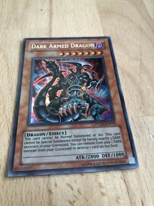 Dunkler bewaffneter Drache PTDN-DE019 Secret Rare UNL Auflage Yugioh Karte - Bild 1 von 4