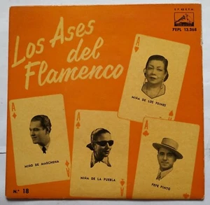 Los Ases Del Flamenco n. 18 7EPL 13368 singolo 7" EP Spagna 1960 - Foto 1 di 3