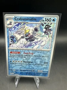Crabominable - 042/142 - SV07: Stellar Crown - Reverse Holo - Pokemon Card - Picture 1 of 1